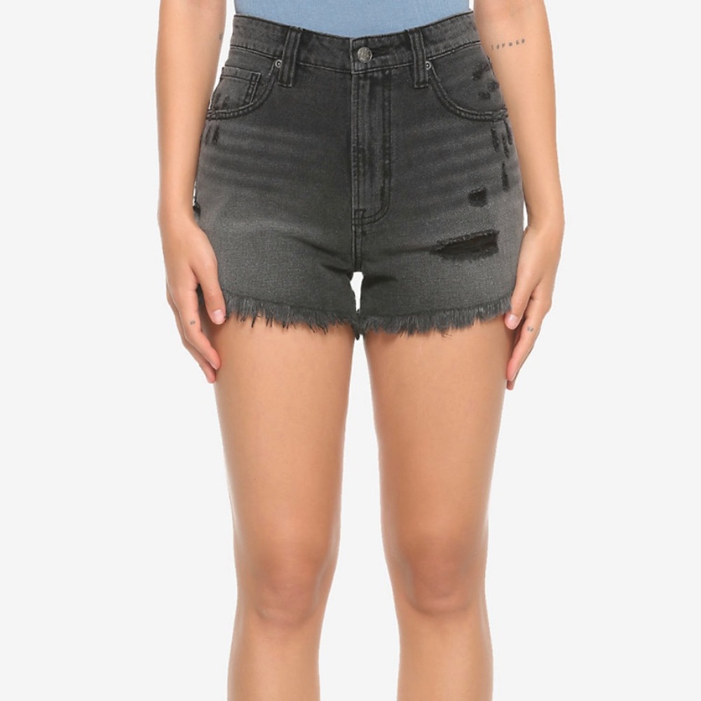 NWT HT Denim Ultra Hi-rise Vintage Cut off Shorts